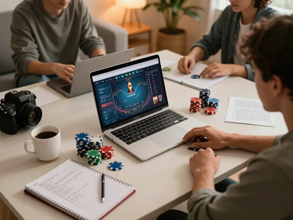 Experience sunwin gameplay at home while managing poker strategies with friends.