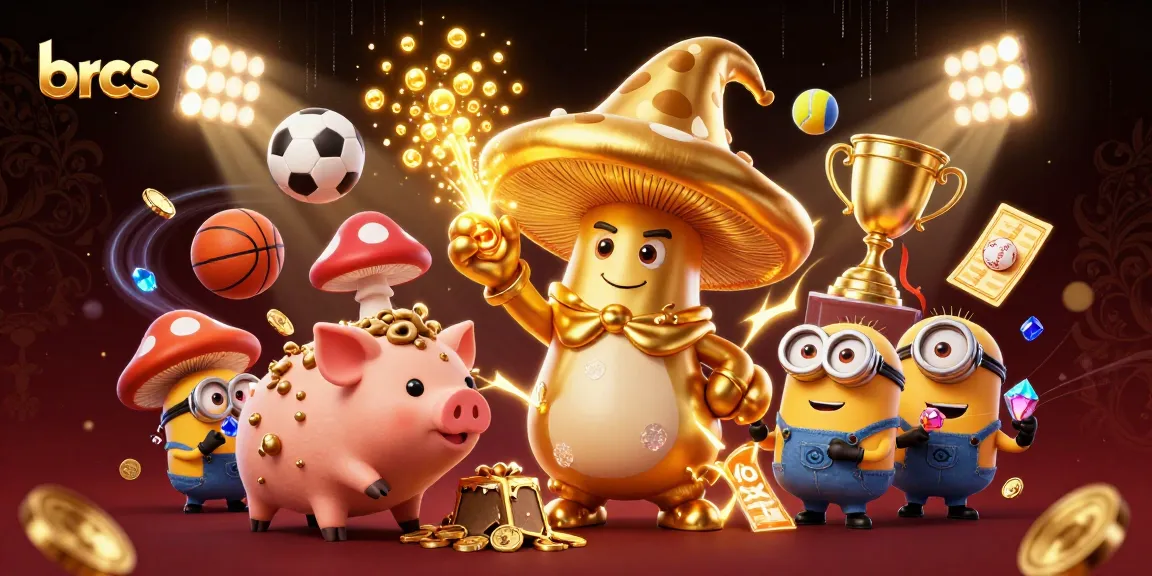 Experience the thrill of brcs with vibrant 3D casino elements and exciting gameplay scenes.