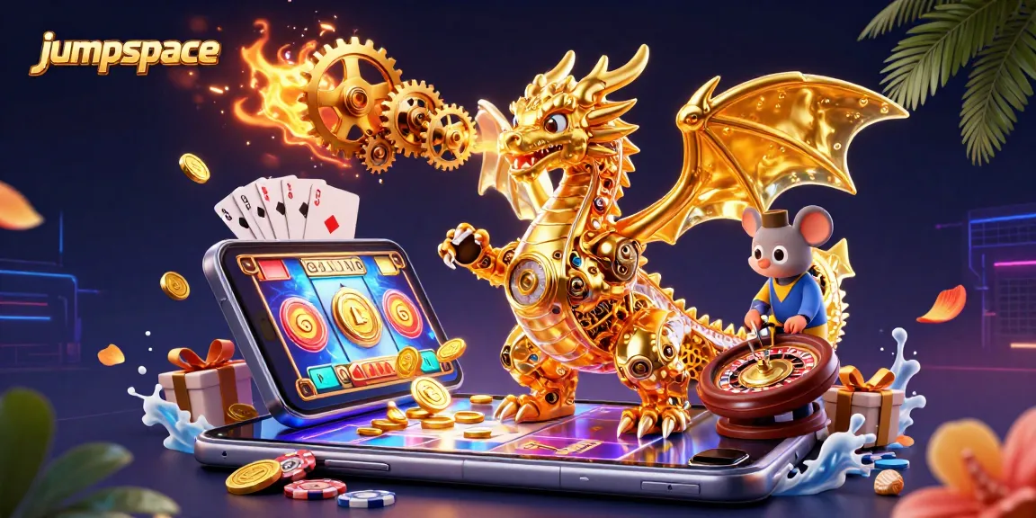 Experience gameplay in jumpspace with engaging slots and dynamic casino elements.