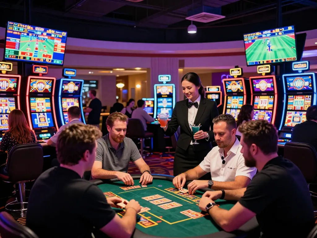 Engaging gaming experience at 789 club with players enjoying card games and vibrant atmosphere.